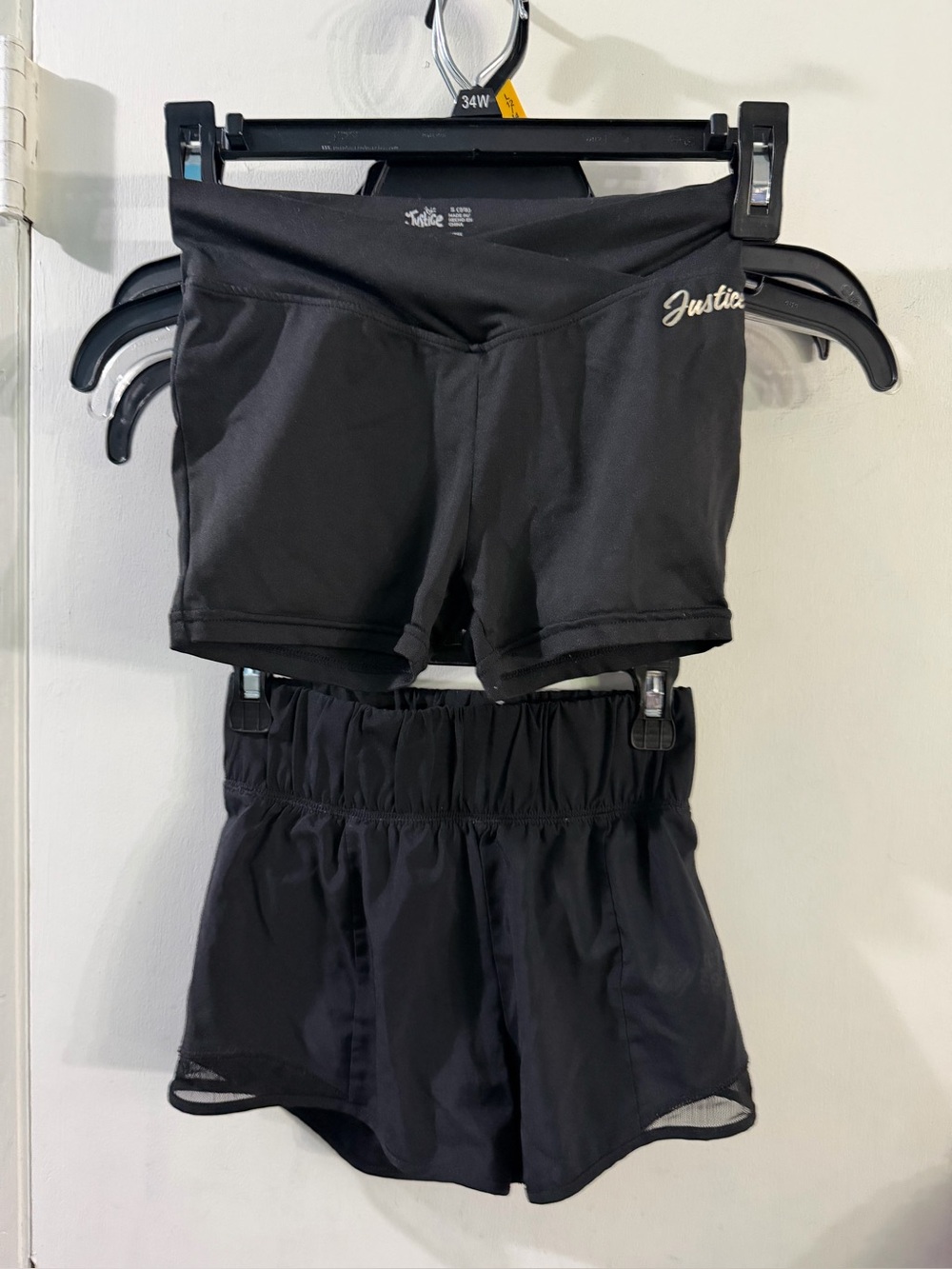 Justice Size Small 7/8 Athletic Shorts Bundle